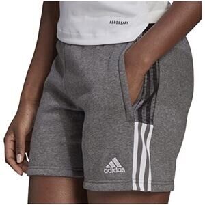 adidas Women’s Tiro 21 Sweat Shorts Grey Melange XS